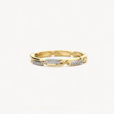 Blush Ring 1256BZI - (585er) Gelb- und Weissgold mit Zirkonia